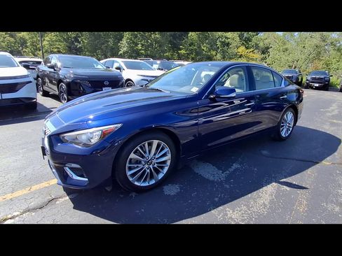 Used 2021 INFINITI Q50 Luxe w/ Cargo Package AWD/4WD image 4