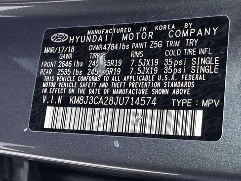 Used 2018 Hyundai Tucson Value w/ Cargo Package AWD/4WD image 22