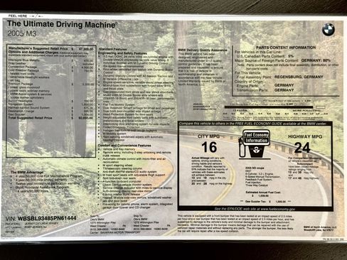 Used 2005 BMW M3 Coupe image 48