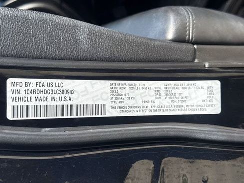 Used 2020 Dodge Durango GT w/ Blacktop Package RWD image 35