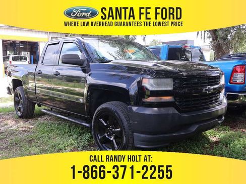 Used 2016 Chevrolet Silverado 1500 W/T w/ Black Out Edition RWD image 1