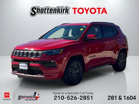 Used 2022 Jeep Compass Limited w/ (RED) Package image 1