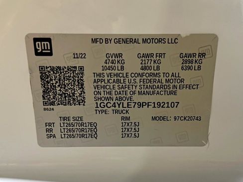 Used 2023 Chevrolet Silverado 2500 W/T w/ WT Convenience Package image 48