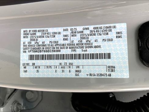 New 2025 Ford F250 XLT w/ Black Appearance Package image 13