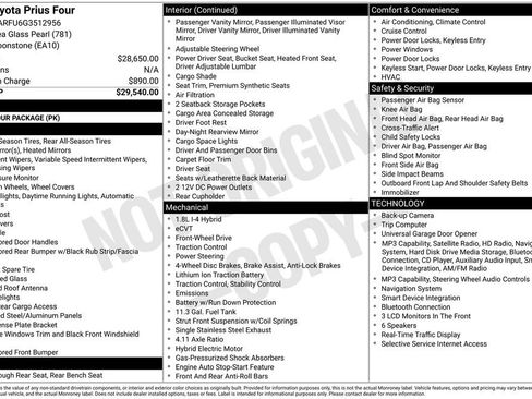 Used 2016 Toyota Prius Four FWD image 6