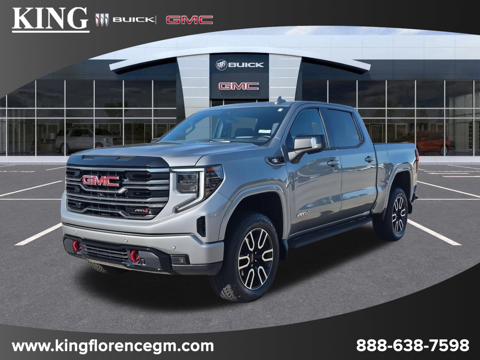 Certified 2026 GMC Sierra 1500 AT4 w/ AT4 Premium Package AWD/4WD image 1