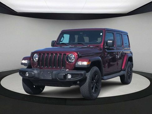 Used 2021 Jeep Wrangler Unlimited Sahara AWD/4WD image 4