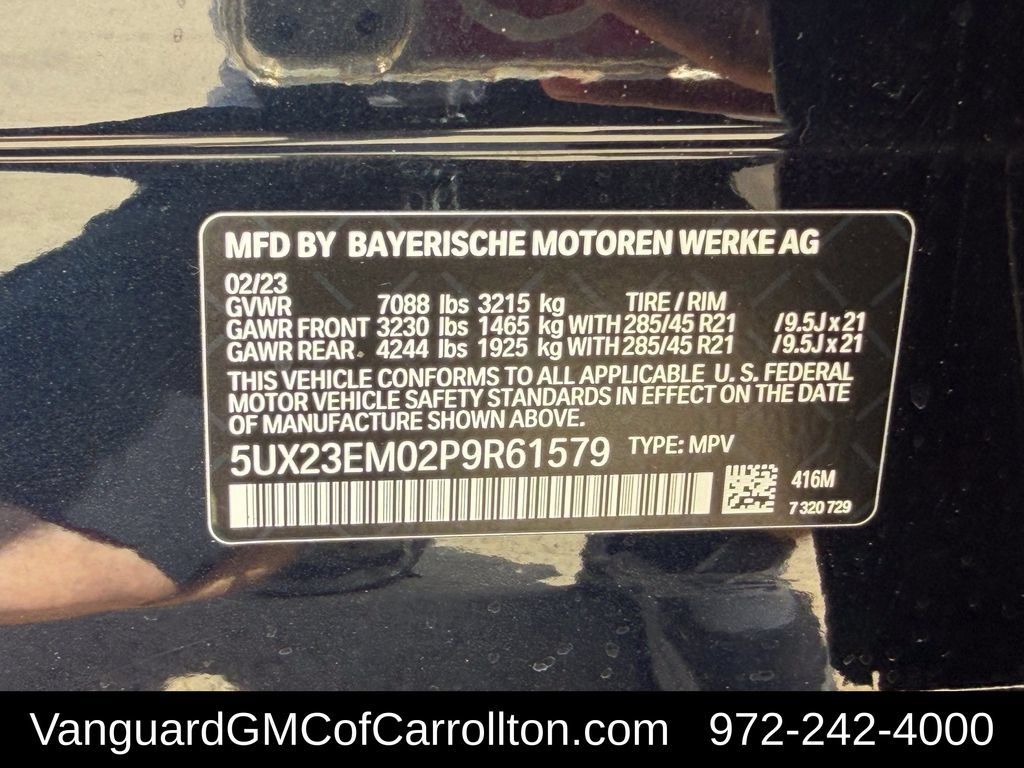 Used 2023 BMW X7 xDrive40i w/ M Sport Package AWD/4WD image 35