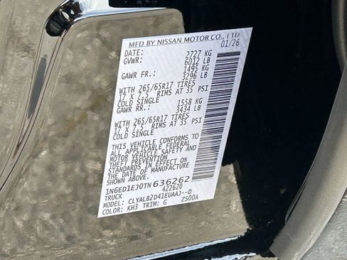 New 2026 Nissan Frontier SV image 34