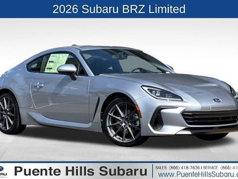New 2026 Subaru BRZ Limited RWD image 1