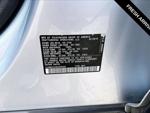 Used 2019 Volkswagen Atlas SEL Premium AWD/4WD image 17
