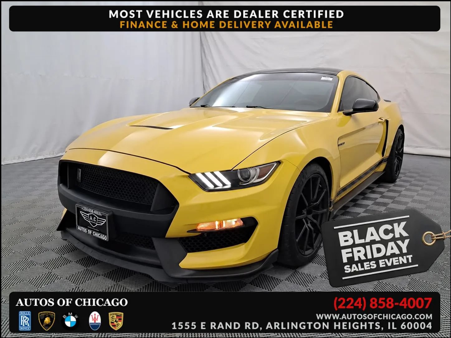 Used 2016 Ford Mustang Shelby GT350 w/ Technology Package RWD image 1