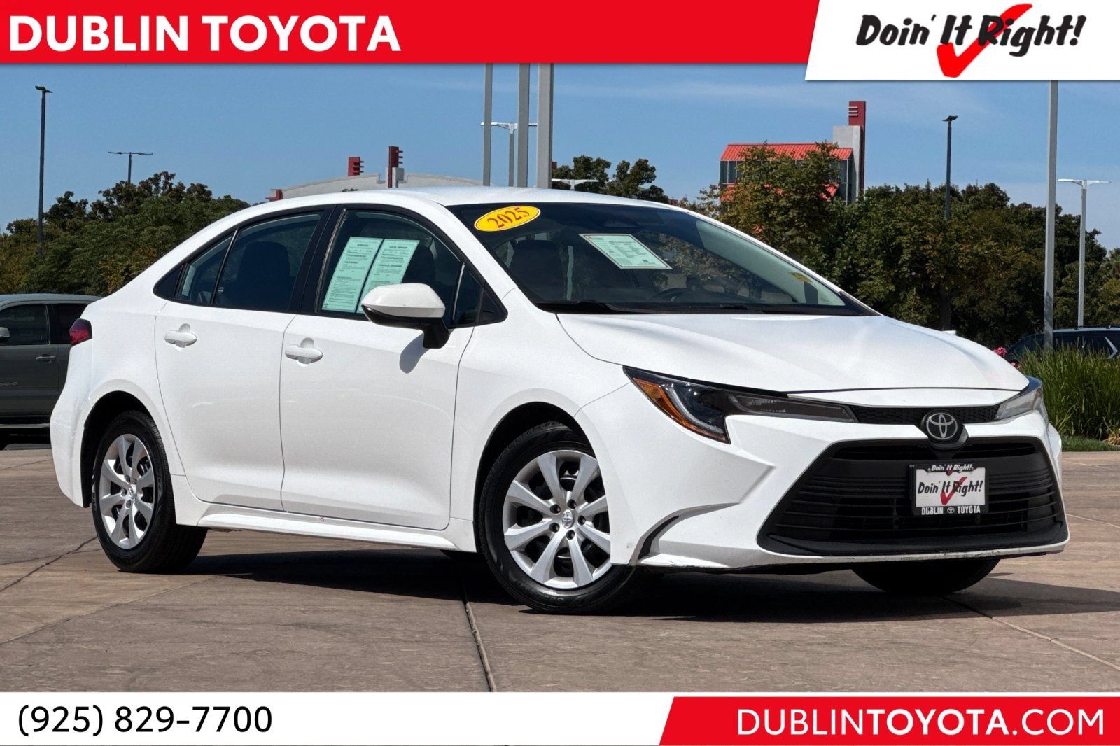 Certified 2025 Toyota Corolla LE FWD 360° Tour