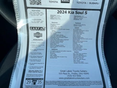 Used 2024 Kia Soul S FWD image 27