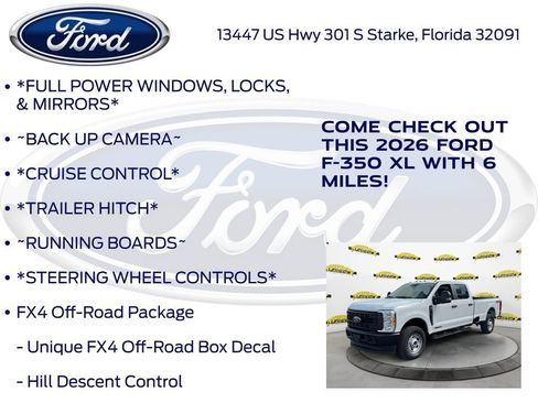 New 2026 Ford F350 XL AWD/4WD image 10