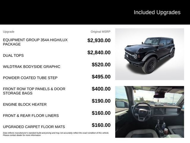Used 2024 Ford Bronco Wildtrak AWD/4WD image 5
