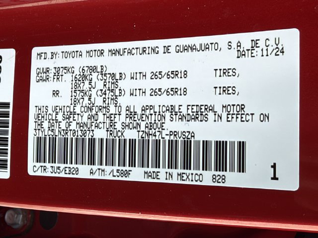 Certified 2024 Toyota Tacoma Limited AWD/4WD image 29