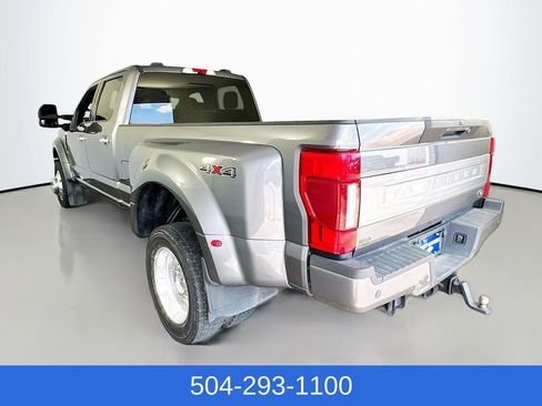 Used 2021 Ford F450 Platinum w/ Camper Package AWD/4WD image 9