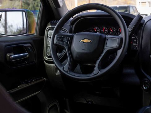 Used 2026 Chevrolet Silverado 1500 Custom w/ Turbomax Blackout Package AWD/4WD image 24