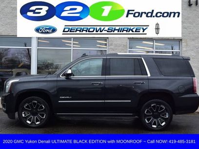 Used 2020 GMC Yukon Denali w/ Denali Ultimate Black Edition