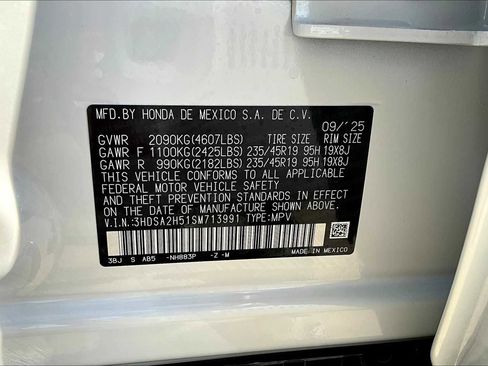 New 2025 Acura ADX A-Spec image 21