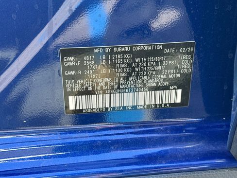 New 2026 Subaru Crosstrek 2.5i Wilderness image 27