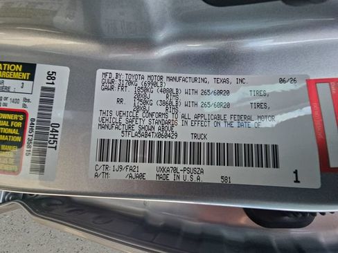 New 2026 Toyota Tundra SR5 RWD image 34