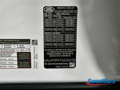 Used 2025 Land Rover Range Rover SE AWD/4WD image 58