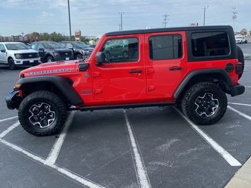 Used 2023 Jeep Wrangler Unlimited Rubicon 4xe w/ Steel Bumper Group image 4