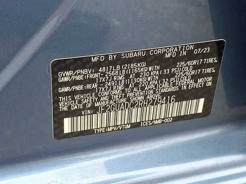 Used 2024 Subaru Crosstrek 2.0i Premium AWD/4WD image 28