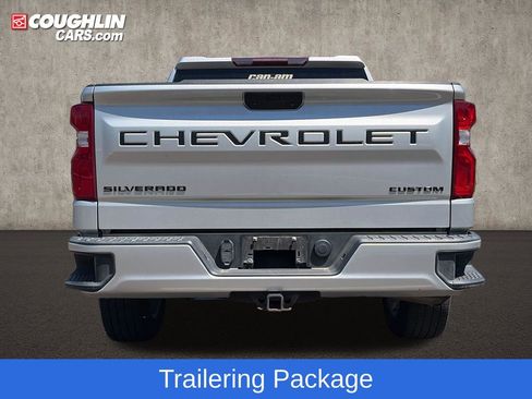 Used 2022 Chevrolet Silverado 1500 Custom w/ LPO, Dark Essentials Package AWD/4WD image 7
