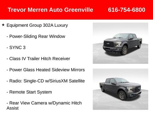 Used 2016 Ford F150 XLT w/ Equipment Group 302A Luxury AWD/4WD image 19