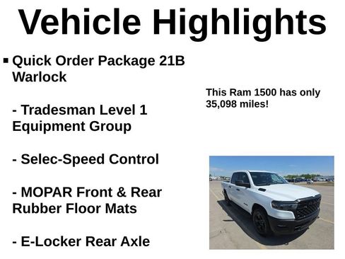 Used 2025 RAM 1500 Warlock AWD/4WD image 9