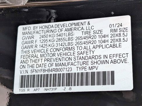 Used 2024 Honda Passport Black Edition image 34