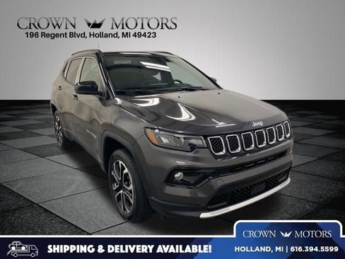 Used 2023 Jeep Compass Limited w/ Sun and Sound Group AWD/4WD image 1