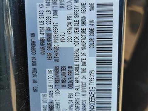 Used 2019 MAZDA CX-5 Touring image 23