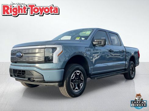 Used 2023 Ford F150 Lightning XLT w/ Tow Technology Package AWD/4WD image 1