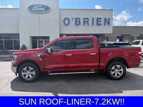 Used 2021 Ford F150 Lariat w/ Equipment Group 502A High AWD/4WD image 2