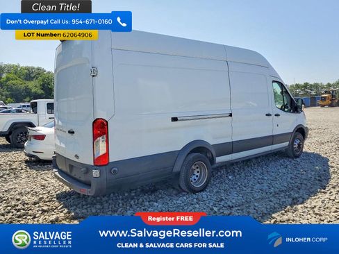 Used 2018 Ford Transit 350 148 High Roof Extended DRW RWD image 4