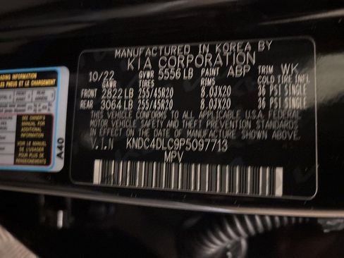 Used 2023 Kia EV6 GT-Line w/ GT-Line White Seat Package image 13