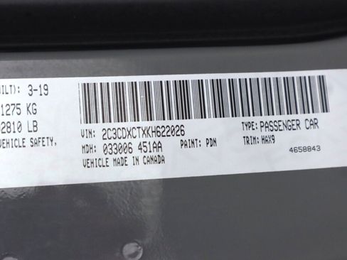 Used 2019 Dodge Charger R/T w/ Blacktop Package RWD image 44
