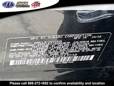 Used 2019 Subaru Forester Sport w/ Popular Package #2 AWD/4WD image 19