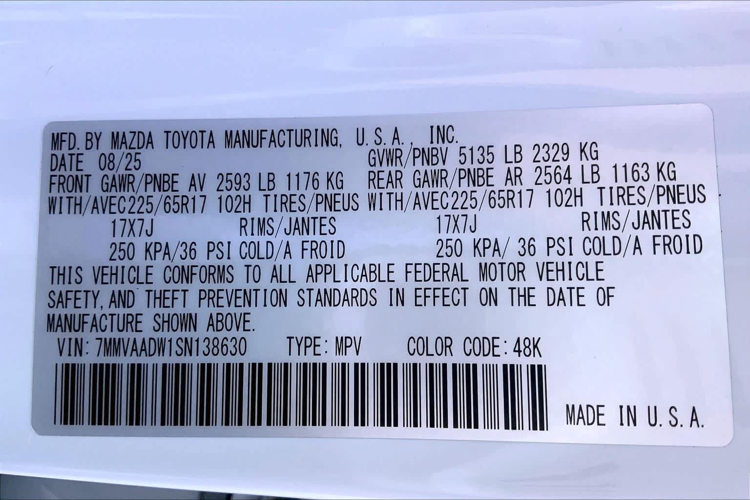 Certified 2025 MAZDA CX-50 AWD 2.5 Hybrid w/ Weather Package image 34