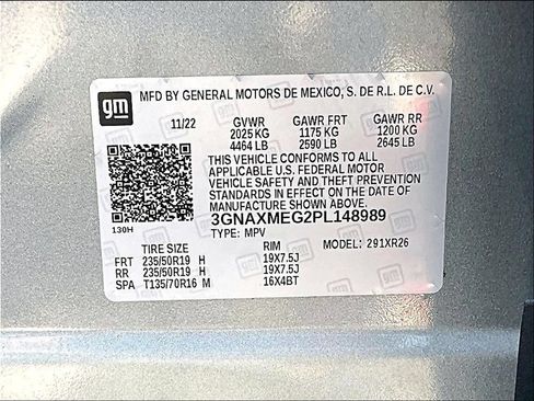Used 2023 Chevrolet Equinox RS w/ LPO, Floor Liner Package FWD image 32