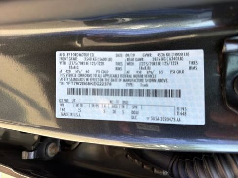 Used 2019 Ford F250 XLT w/ Snow Plow Prep Package AWD/4WD image 33