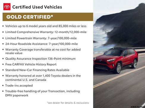 Used 2025 Toyota RAV4 XLE w/ Convenience Package image 2