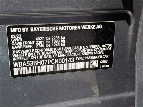 Used 2023 BMW 530i w/ M Sport Package RWD image 26