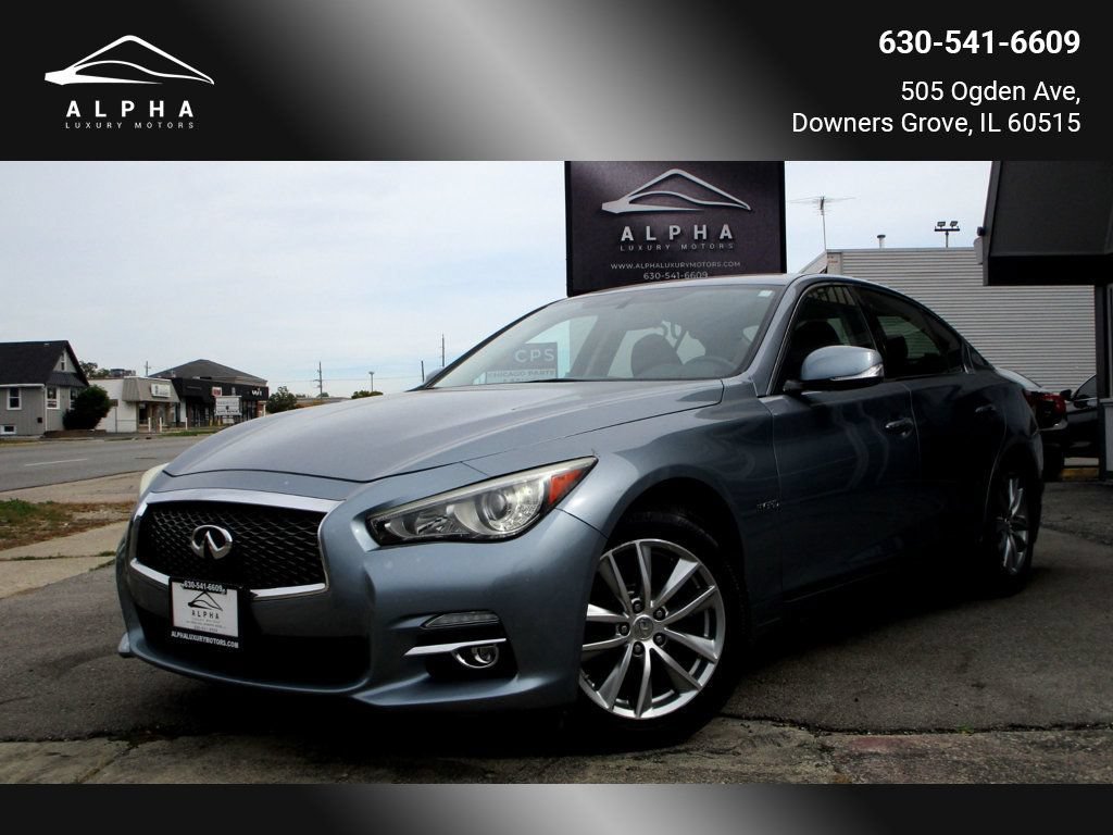 Used 2014 INFINITI Q50 Premium w/ Navigation Package AWD/4WD image 1