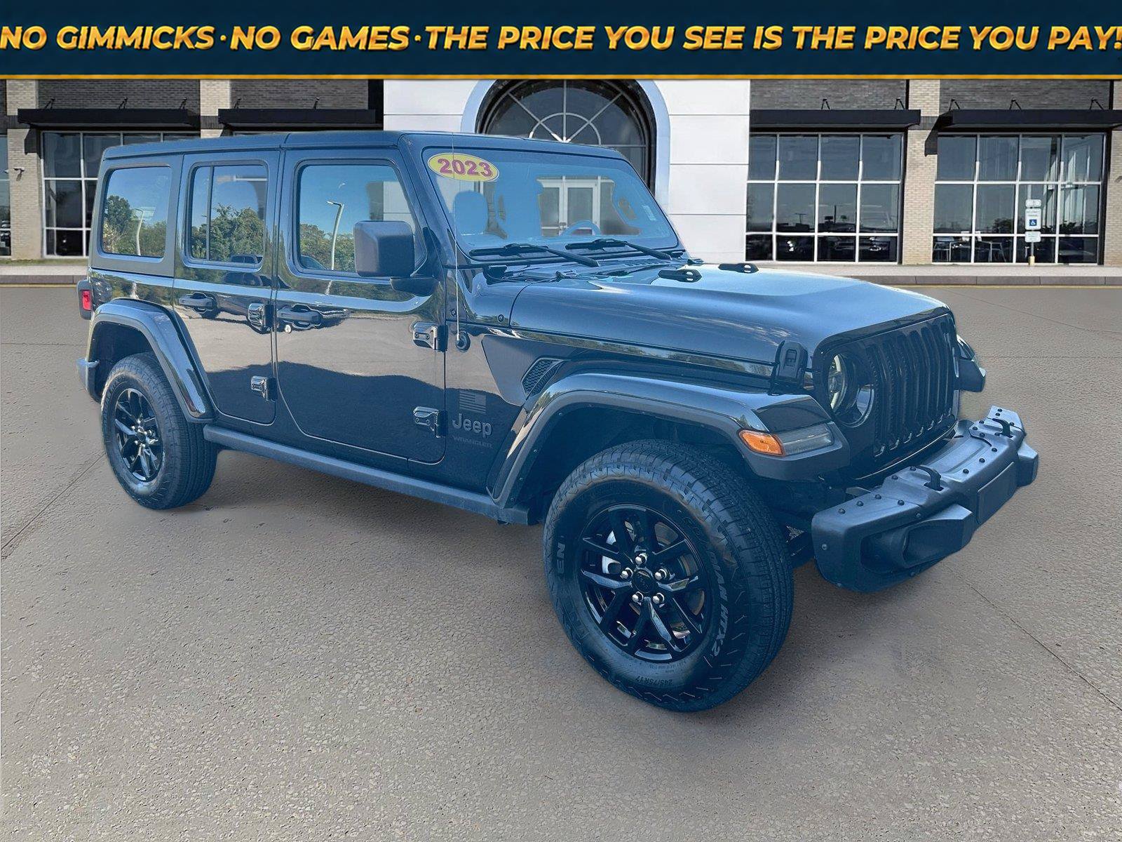 Used 2023 Jeep Wrangler Unlimited Sport AWD/4WD image 1