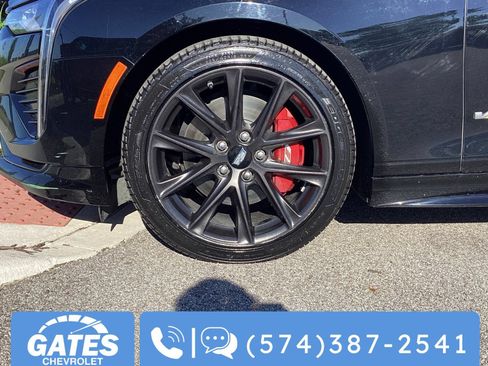 Used 2023 Cadillac CT4 V w/ Technology Package AWD/4WD image 36
